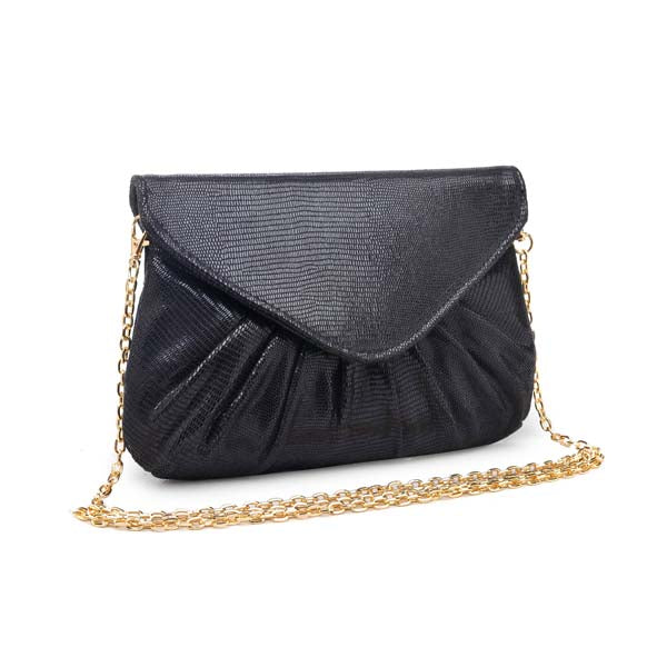 Product Image of Urban Expressions Lana Textured Clutch NA-840611119186 View 2 | Black