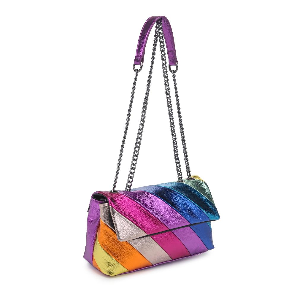 Product Image of Urban Expressions Rayne Crossbody 840611128300 View 6 | Pink Combo