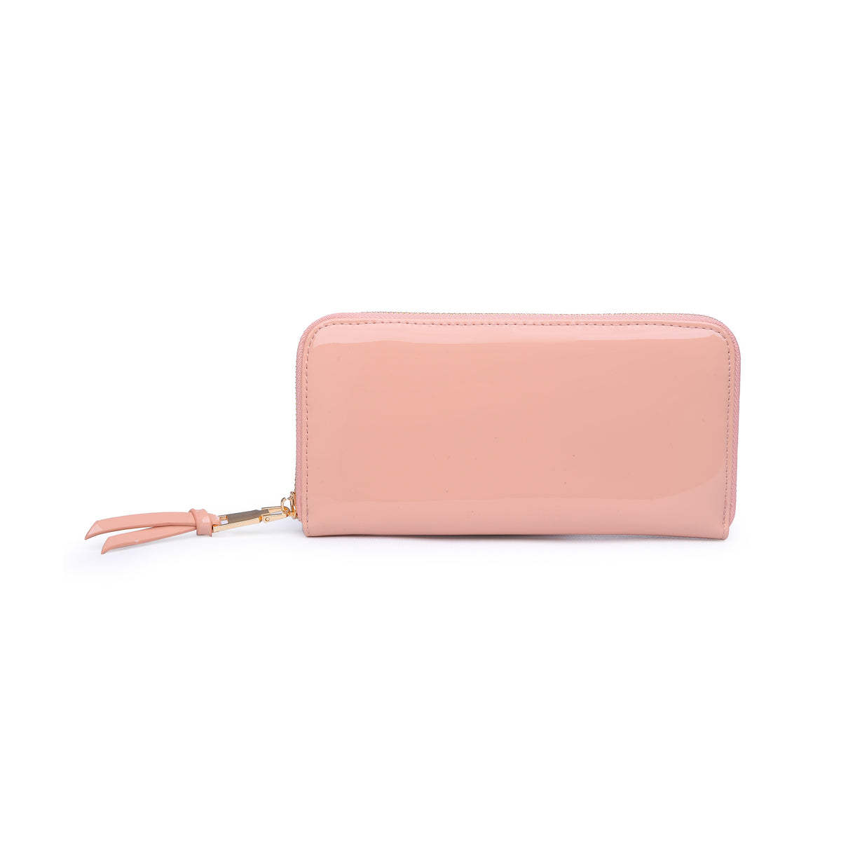 Product Image of Urban Expressions Patent Zip Around Wallet Wallet 840611118790 View 3 | Nude