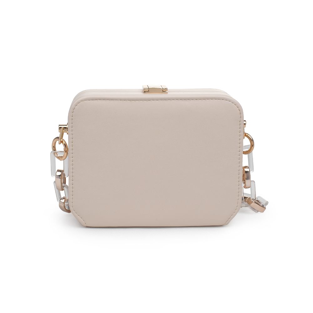Product Image of Urban Expressions Gwen Evening Bag 840611173201 View 3 | Cream