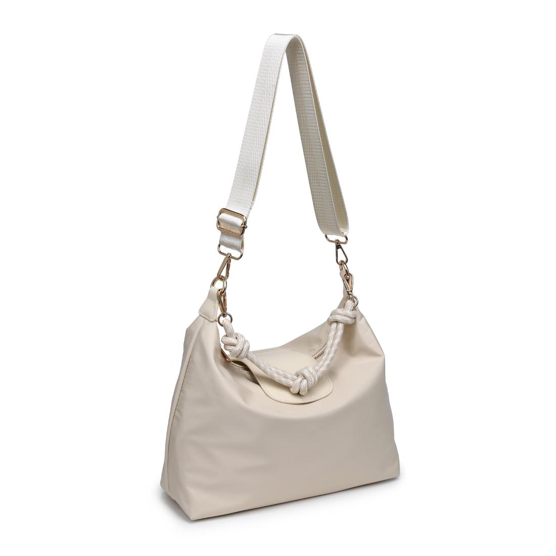 Woman wearing Cream Urban Expressions Nova Hobo 840504206108 View 6 | Cream