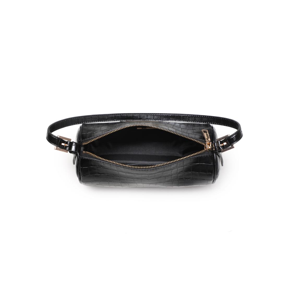 Product Image of Urban Expressions Rachel - Croco Shoulder Bag 840611199485 View 8 | Black