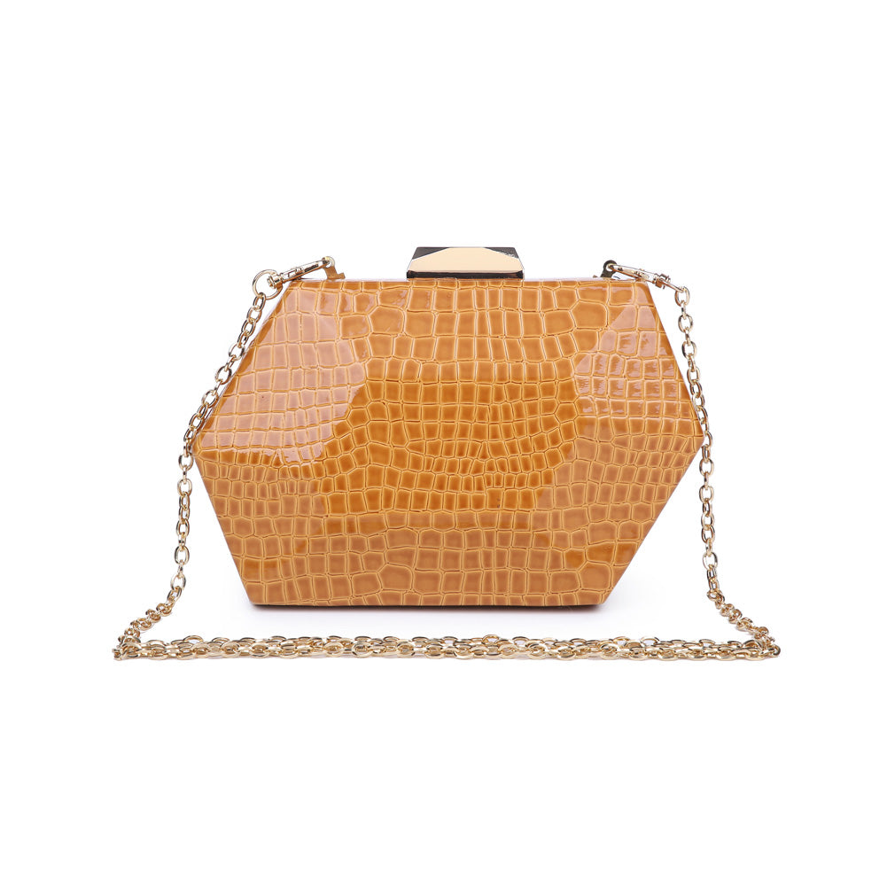 Product Image of Urban Expressions Clarity Evening Bag NA-840611157065 View 3 | Tan