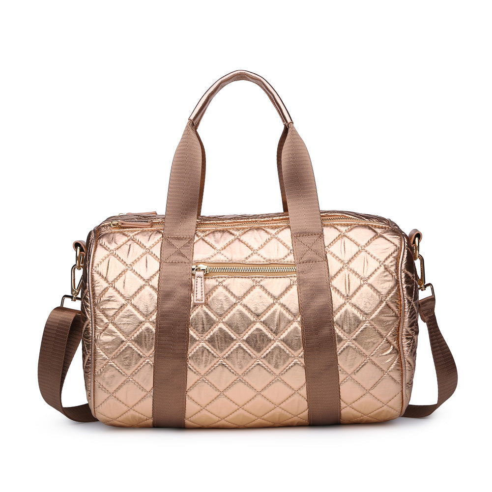 Product Image of Urban Expressions Barre Duffel NA-840611155047 View 3 | Gold
