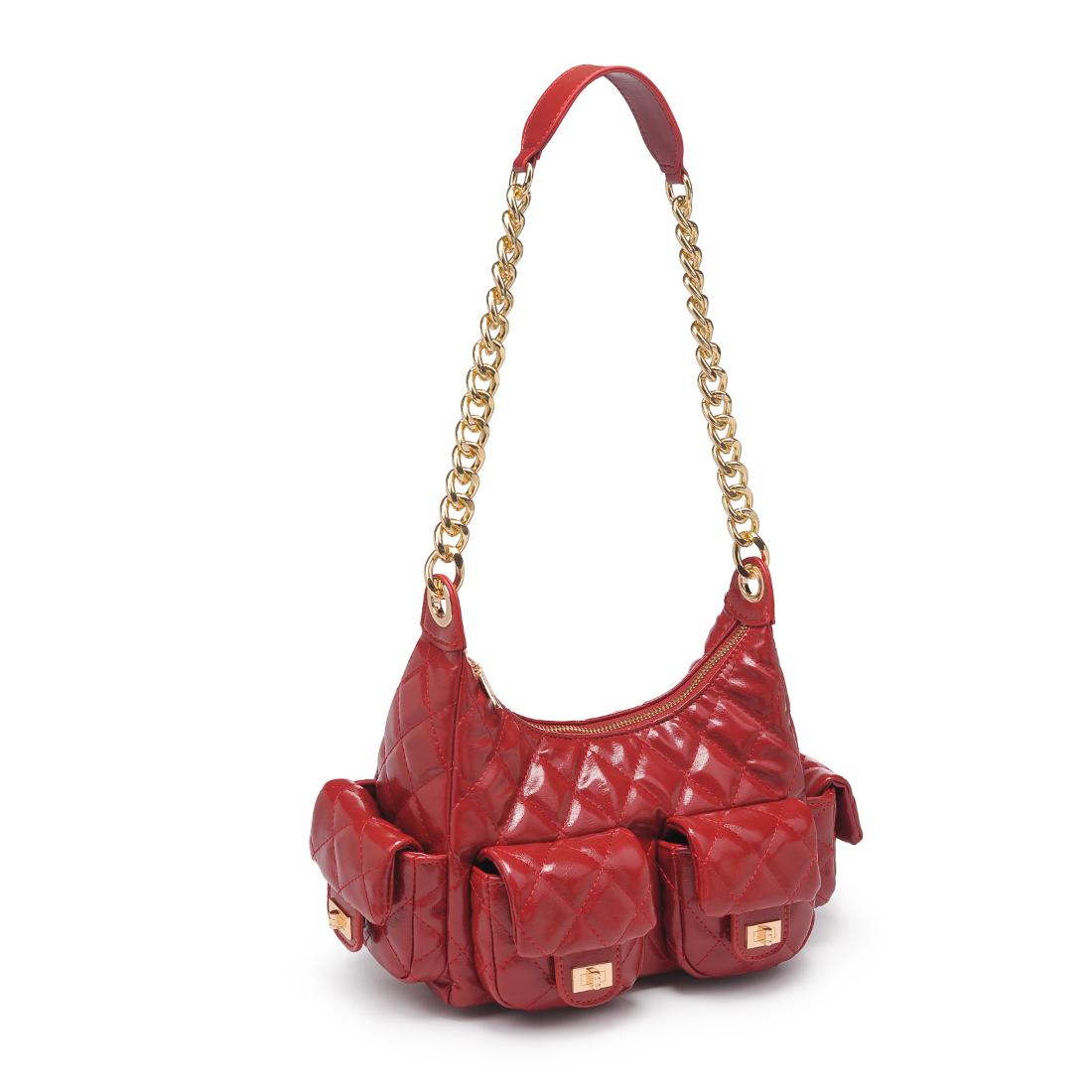 Product Image of Urban Expressions Janette Shoulder Bag 840611199133 View 6 | Red
