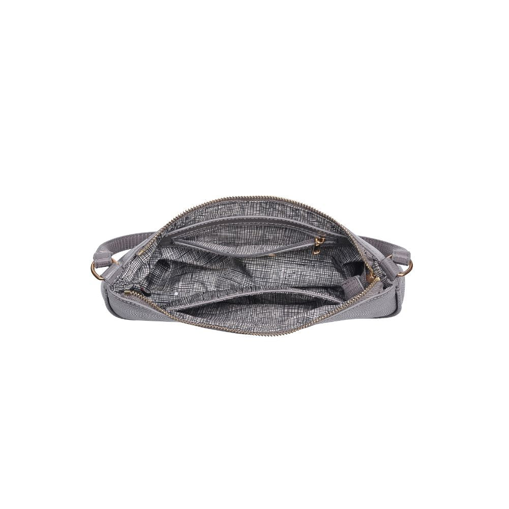 Product Image of Urban Expressions Dominique Crossbody 840611174406 View 4 | Grey