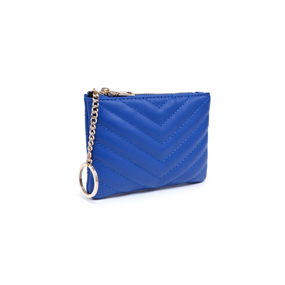 Woman wearing Electric Blue Urban Expressions Mackenzie Wallet 840504203831 View 6 | Electric Blue