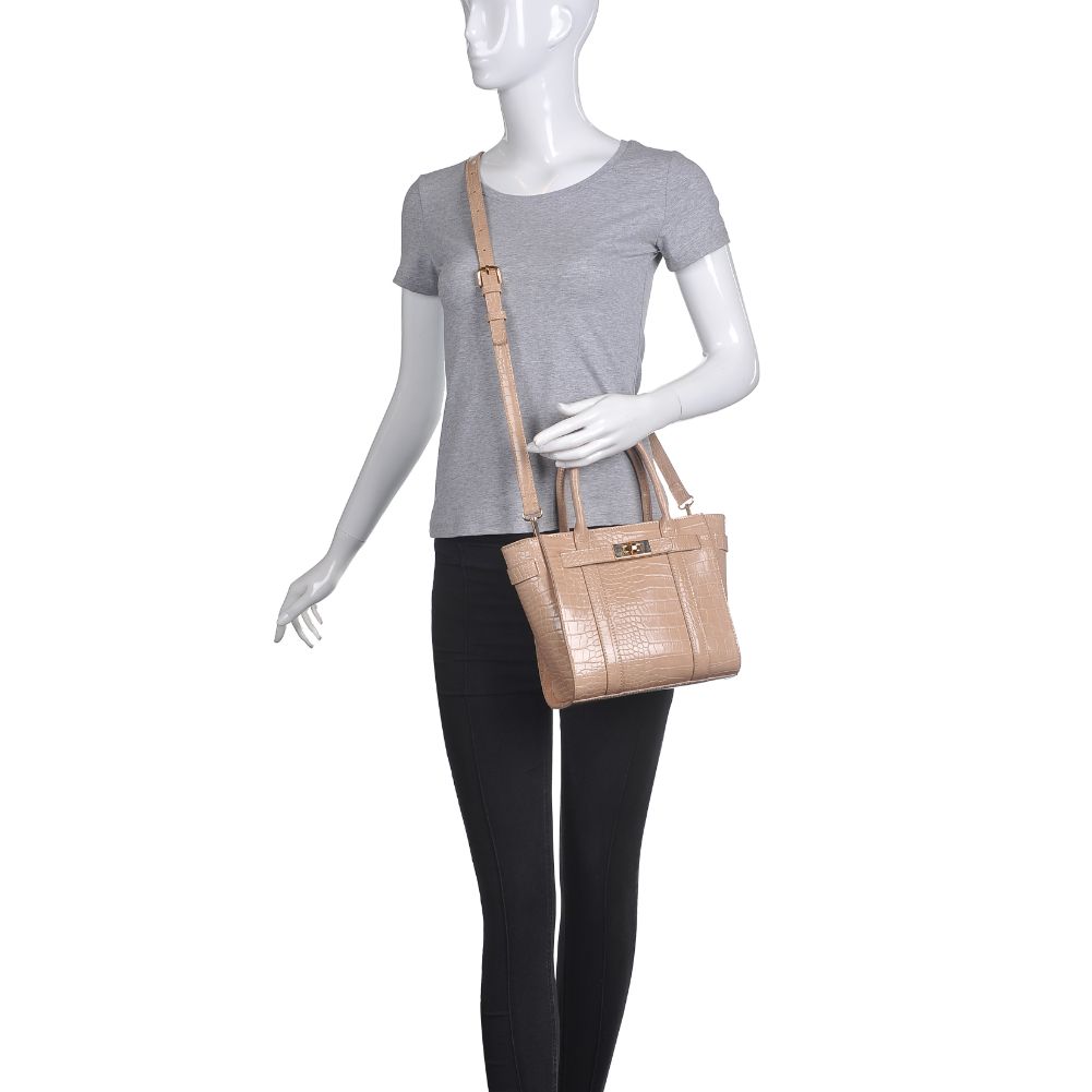 Product Image of Urban Expressions Jayden Satchel 840611172921 View 5 | Natural