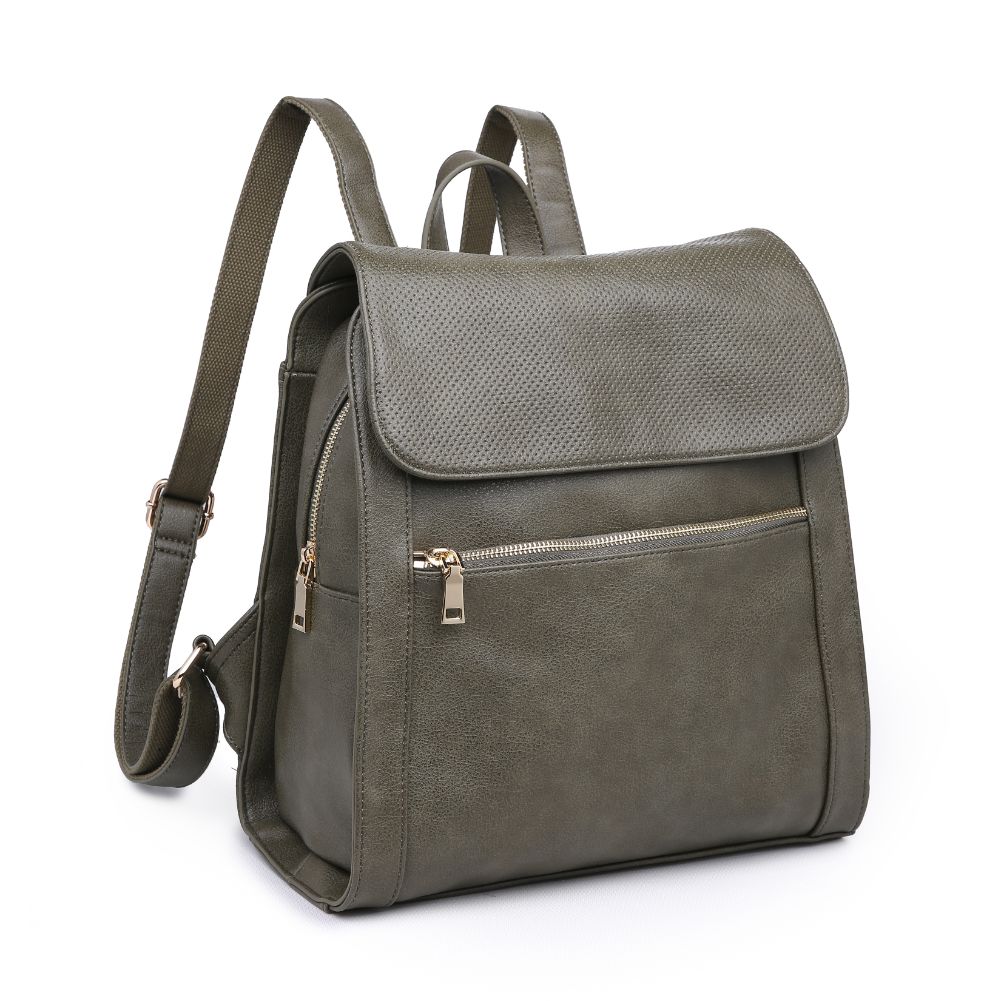 Product Image of Urban Expressions Mick Backpack NA-840611134943 View 2 | Olive