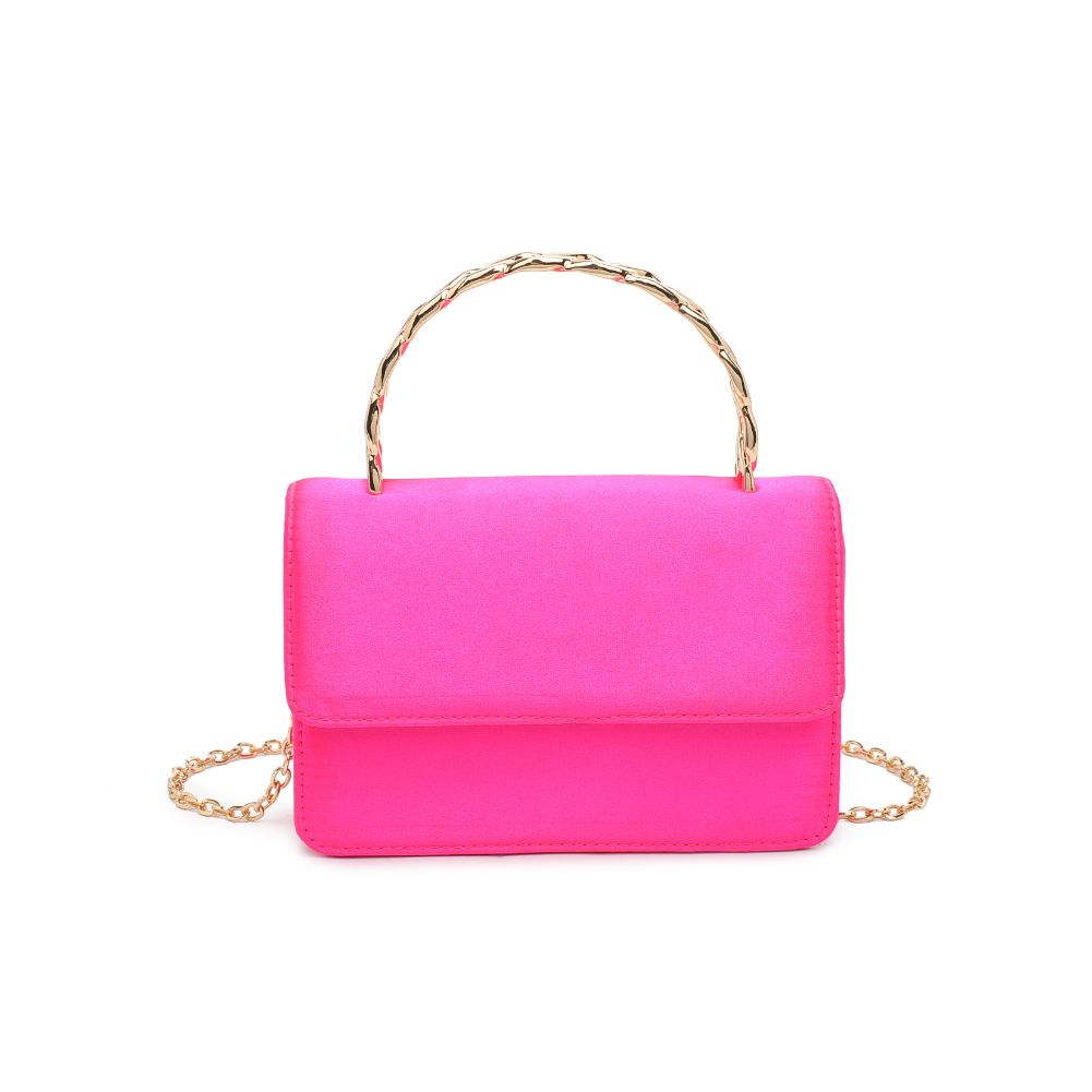 Product Image of Urban Expressions Zuelia Evening Bag 840611109071 View 5 | Hot Pink