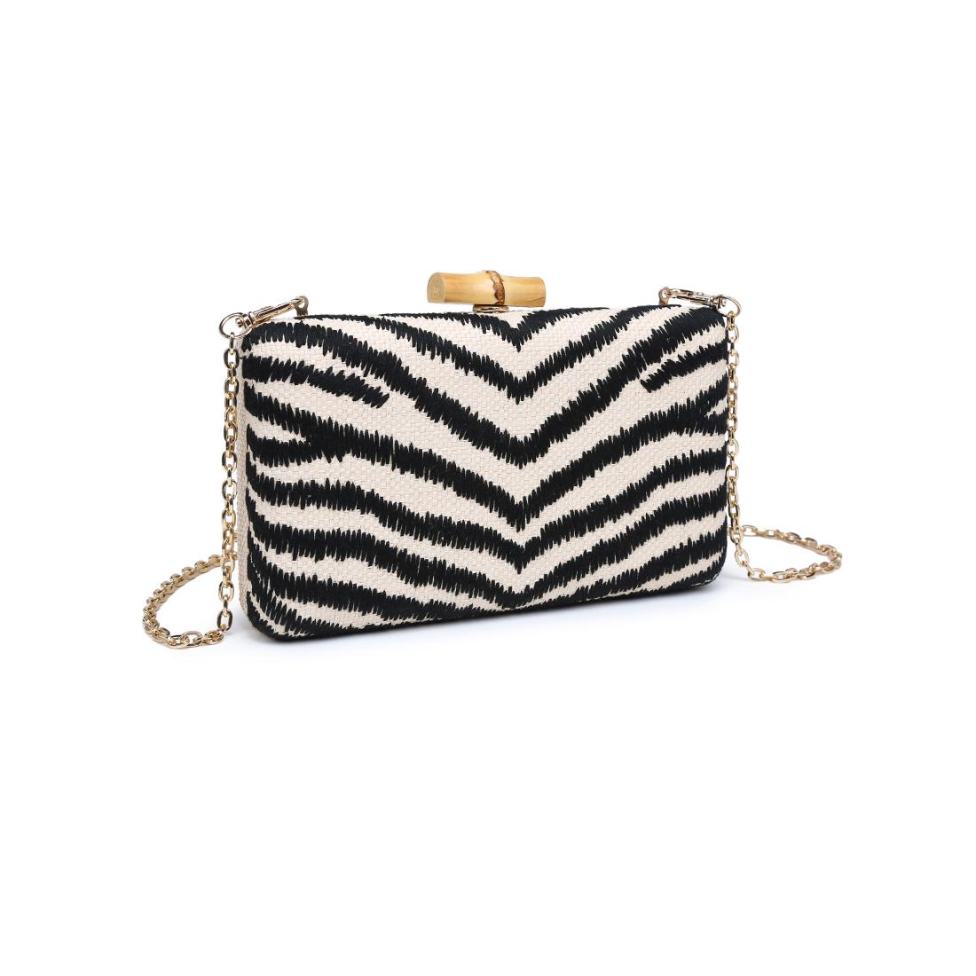Woman wearing Black Natural Urban Expressions Dorit Evening Bag 840504208652 View 6 | Black Natural