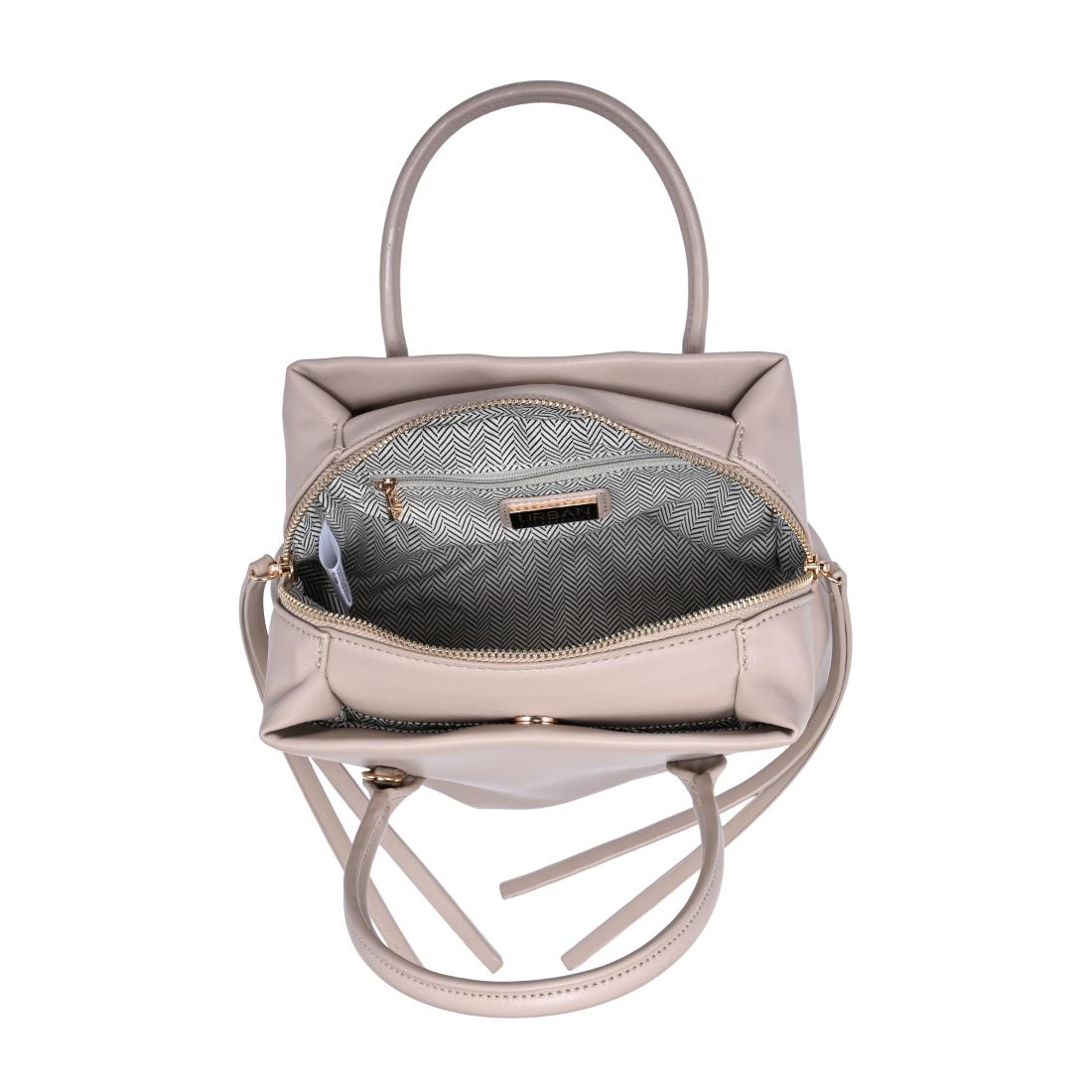 Woman wearing Stone Urban Expressions Logan Crossbody 840504205378 View 9 | Stone
