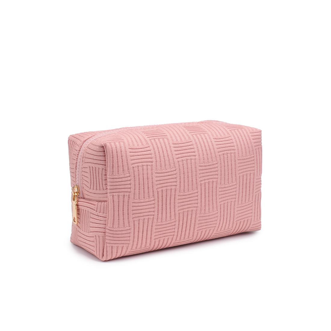 Urban Essentials Hatchway Cosmetic & Travel Organizer Pouch 840611197757 View 6 | Pink