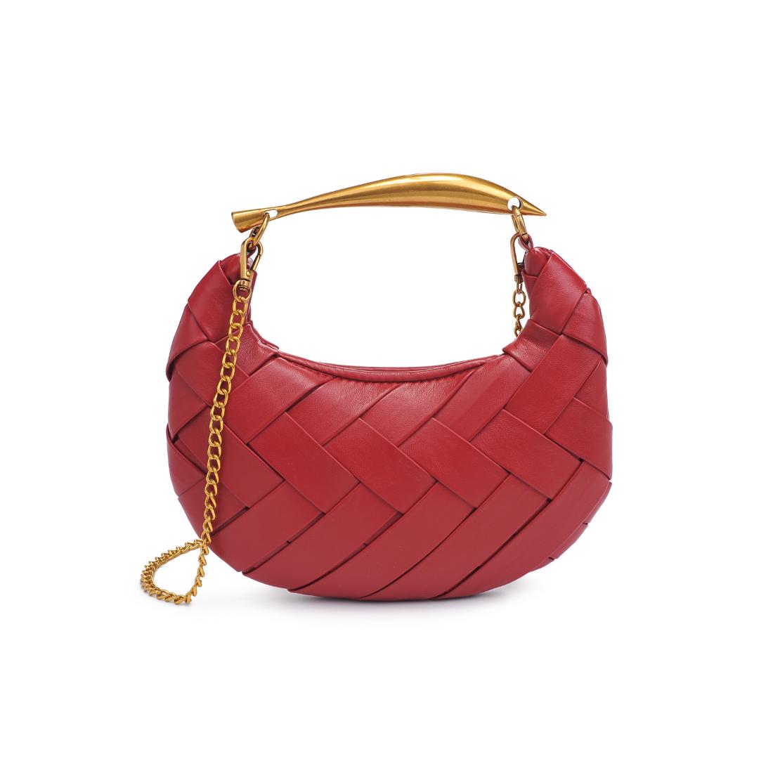 Woman wearing Red Urban Expressions Ursula Crossbody 840611143365 View 7 | Red