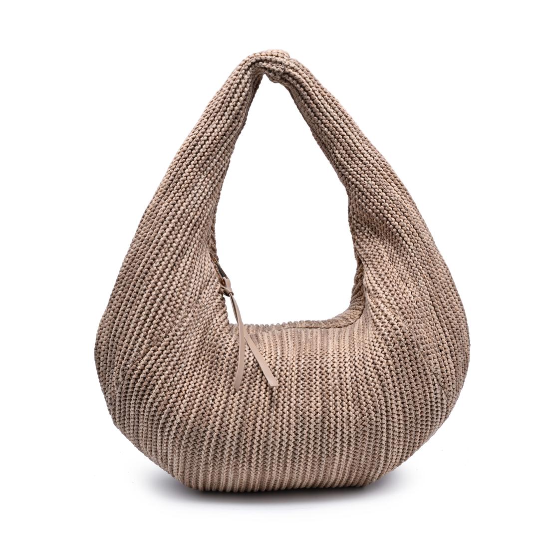 Woman wearing Natural Multi Urban Expressions Eleanor Hobo 840504204548 View 5 | Natural Multi