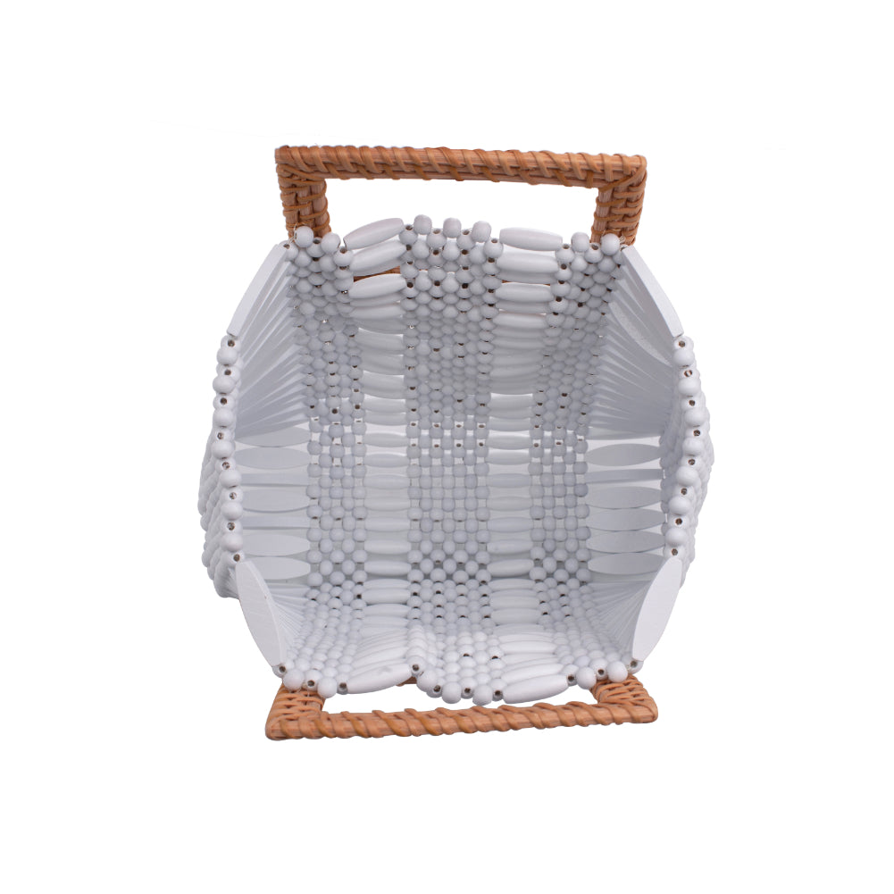 Product Image of Urban Expressions Del Mar Tote 840611178848 View 8 | White