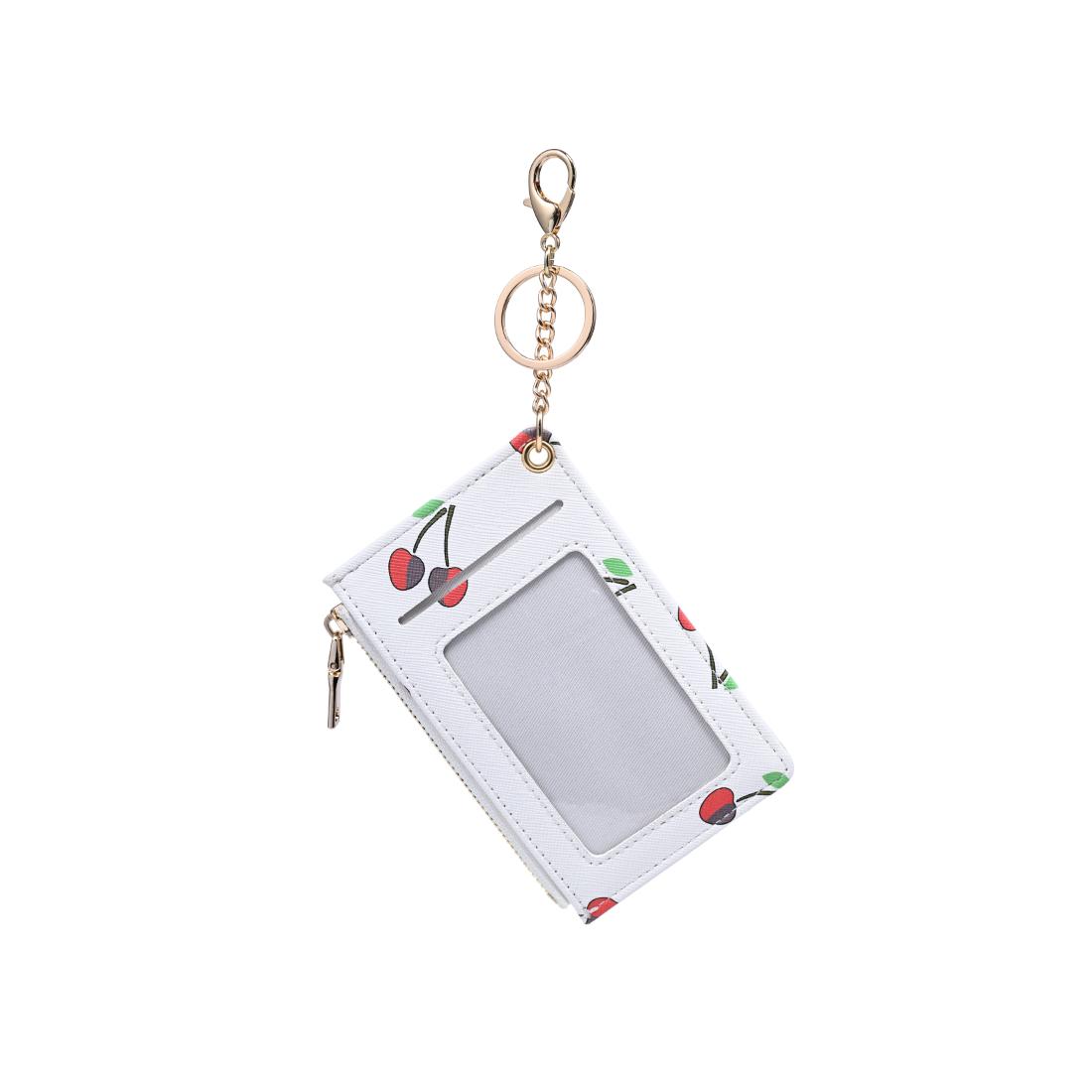 Woman wearing White Cherries Urban Expressions Noa Card Holder 840504207808 View 5 | White Cherries