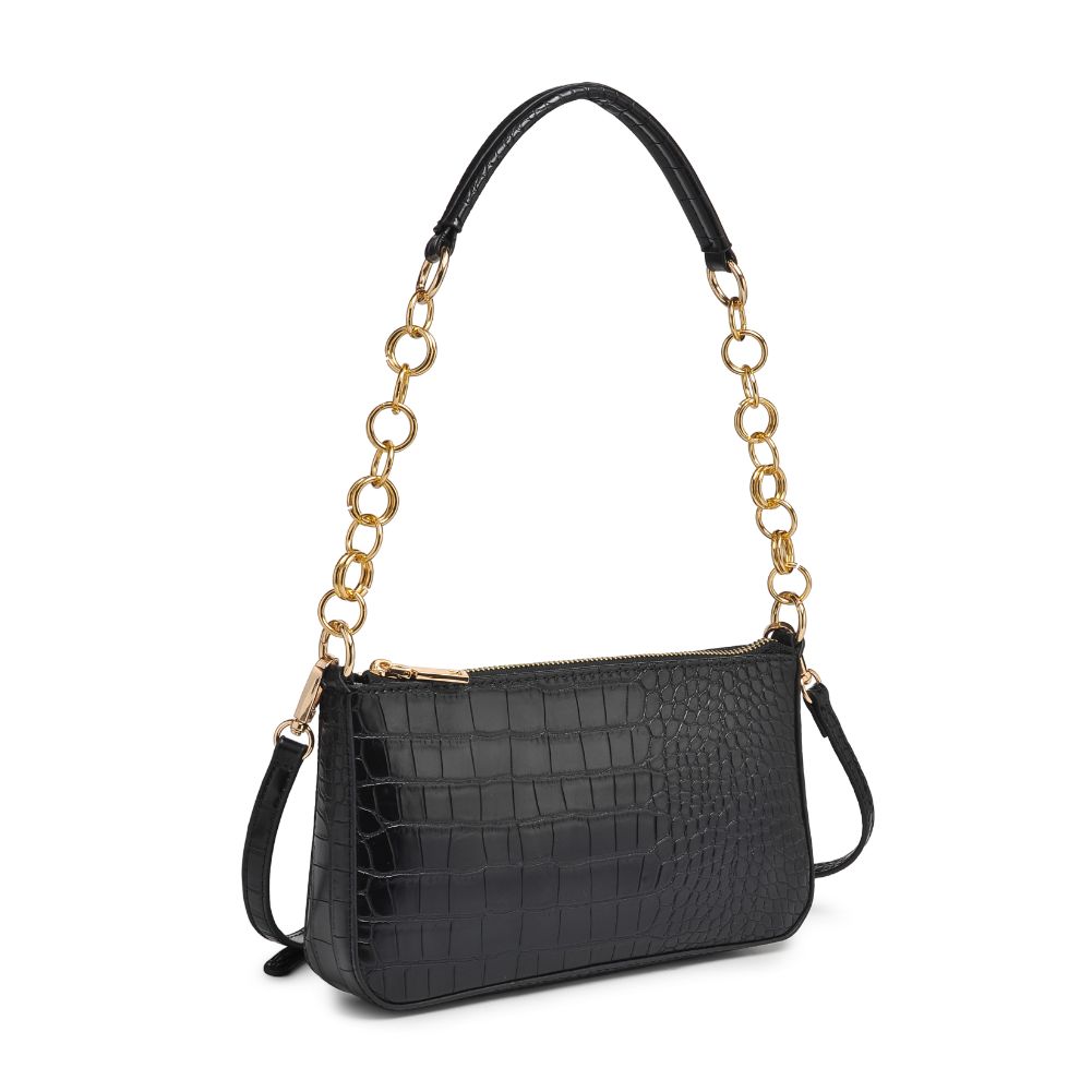 Product Image of Urban Expressions Aster Shoulder Bag 818209015448 View 6 | Black