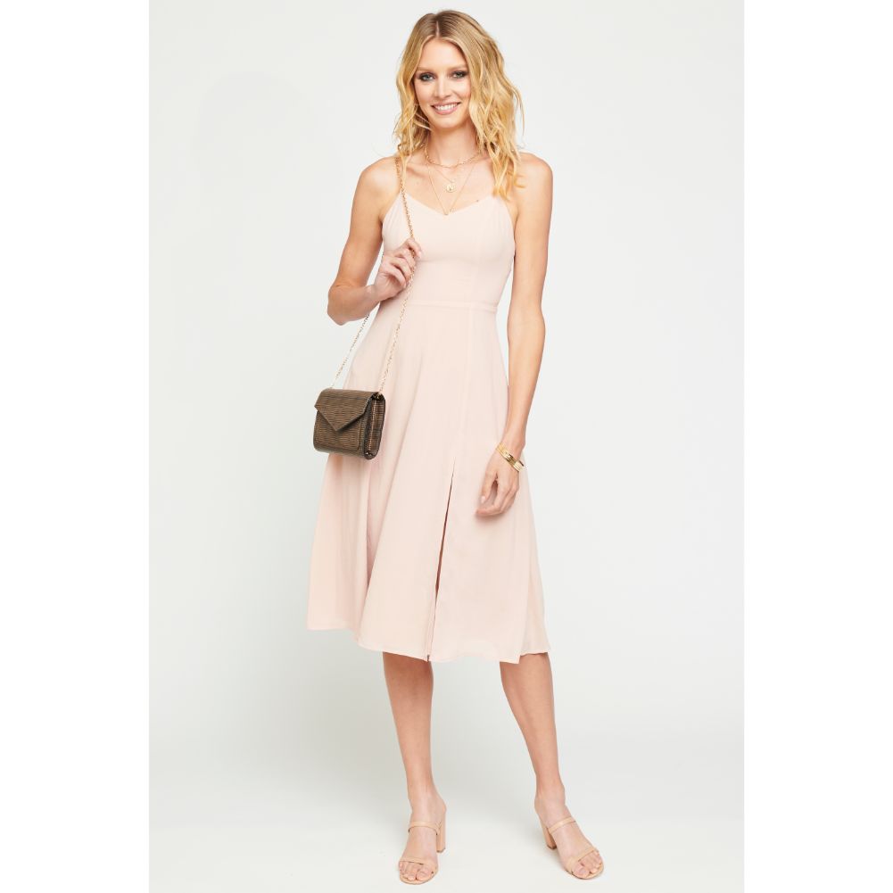 Woman wearing Nutmeg Urban Expressions Xavier Clutch NA-840611156631 View 4 | Nutmeg