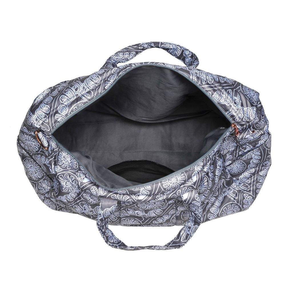 Product Image of Urban Expressions Paisley Weekender 840611102133 View 4 | Grey