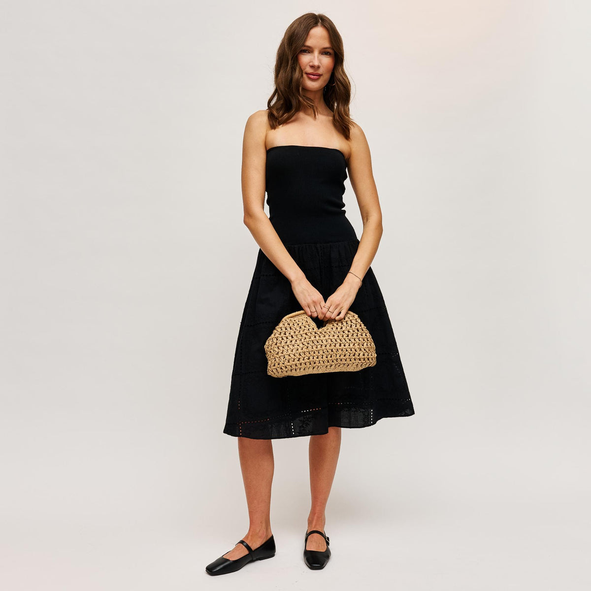 Woman wearing Natural Urban Expressions Abigail Crossbody 840504204128 View 4 | Natural