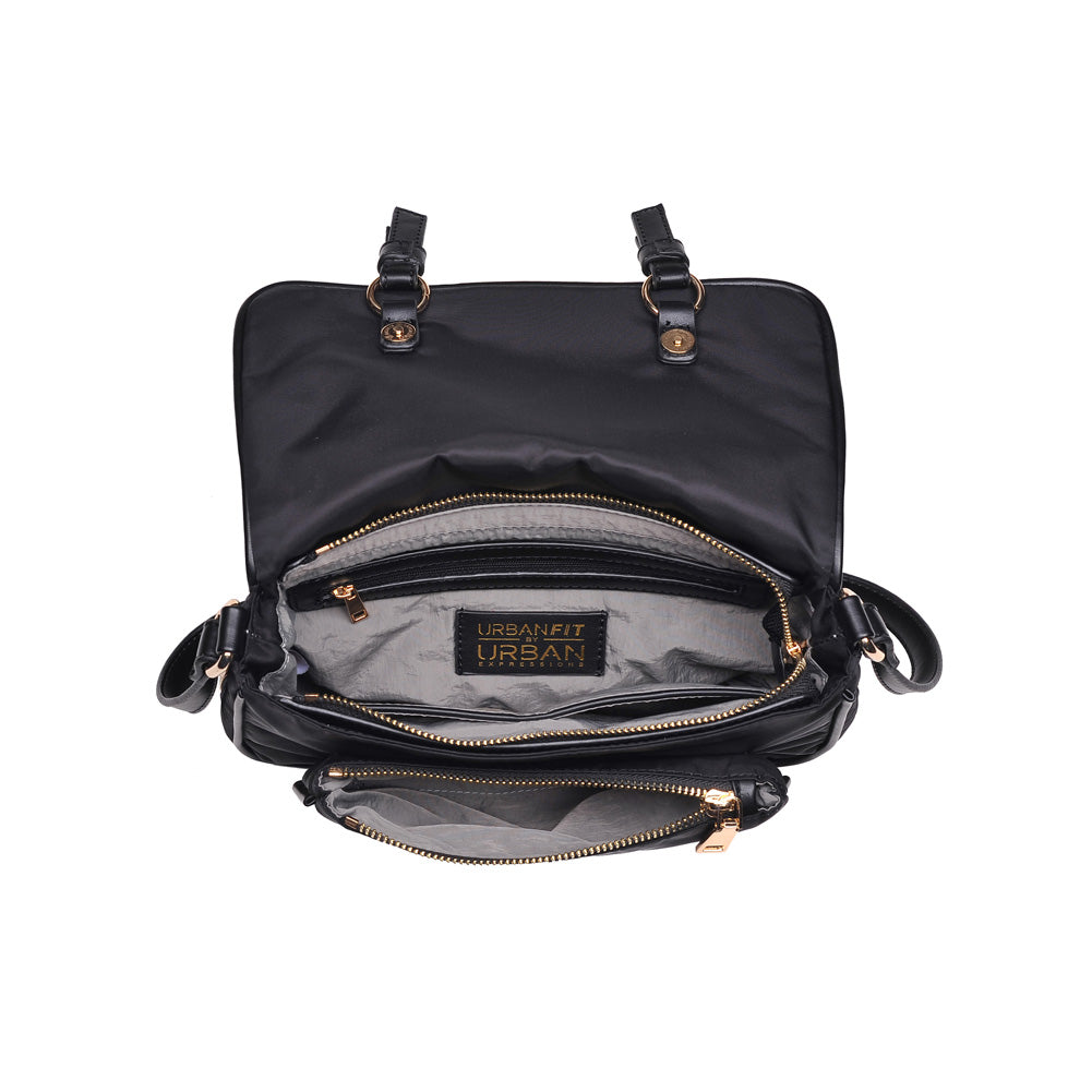 Product Image of Urban Expressions Gambit Crossbody NA-840611154781 View 4 | Black