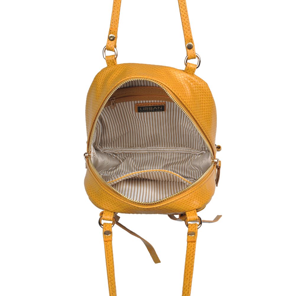 Product Image of Urban Expressions Watson Backpack 840611169259 View 4 | Mustard