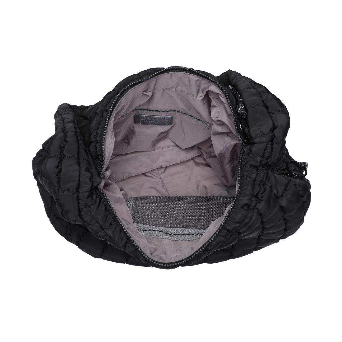 Product Image of Urban Expressions Tamsin - Quilted Puffer Hobo 840611113986 View 4 | Black