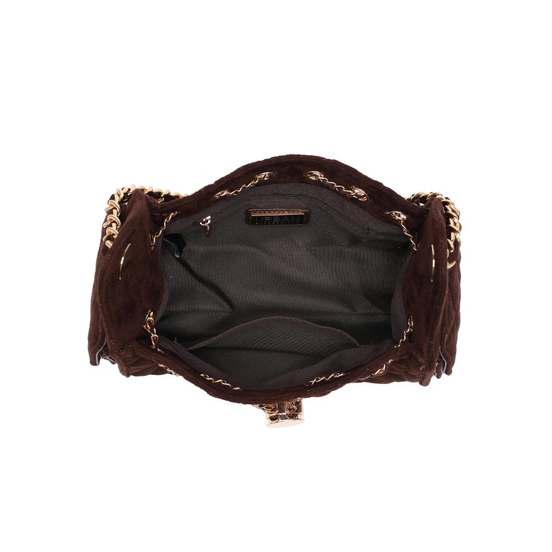 Urban Expressions Royalty Shoulder Bag 840504213441 View 4 | Espresso