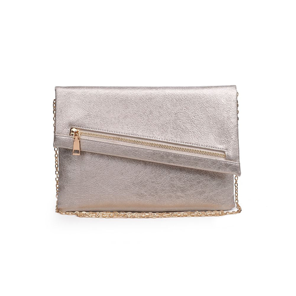 Product Image of Urban Expressions Maddox Clutch 840611167484 View 1 | Gold