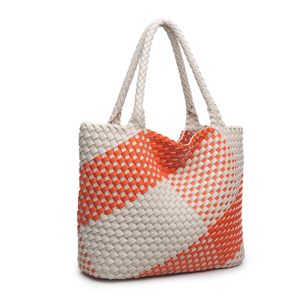 Product Image of Urban Expressions Cebu Tote 840611169594 View 2 | Orange Cream