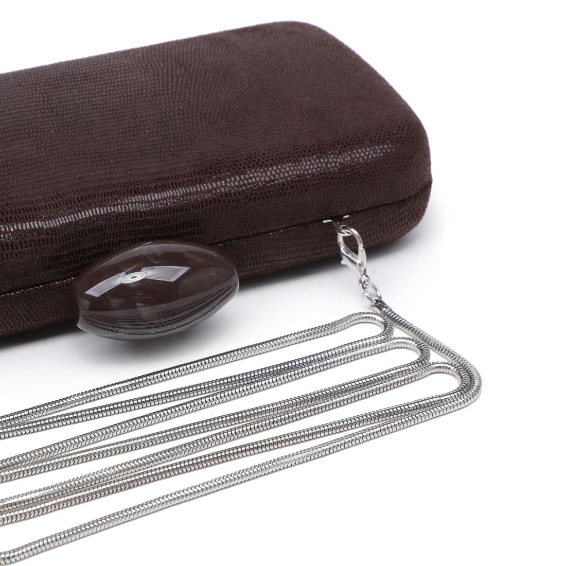 Urban Expressions Dustin Evening Bag 840504213069 View 8 | Chocolate