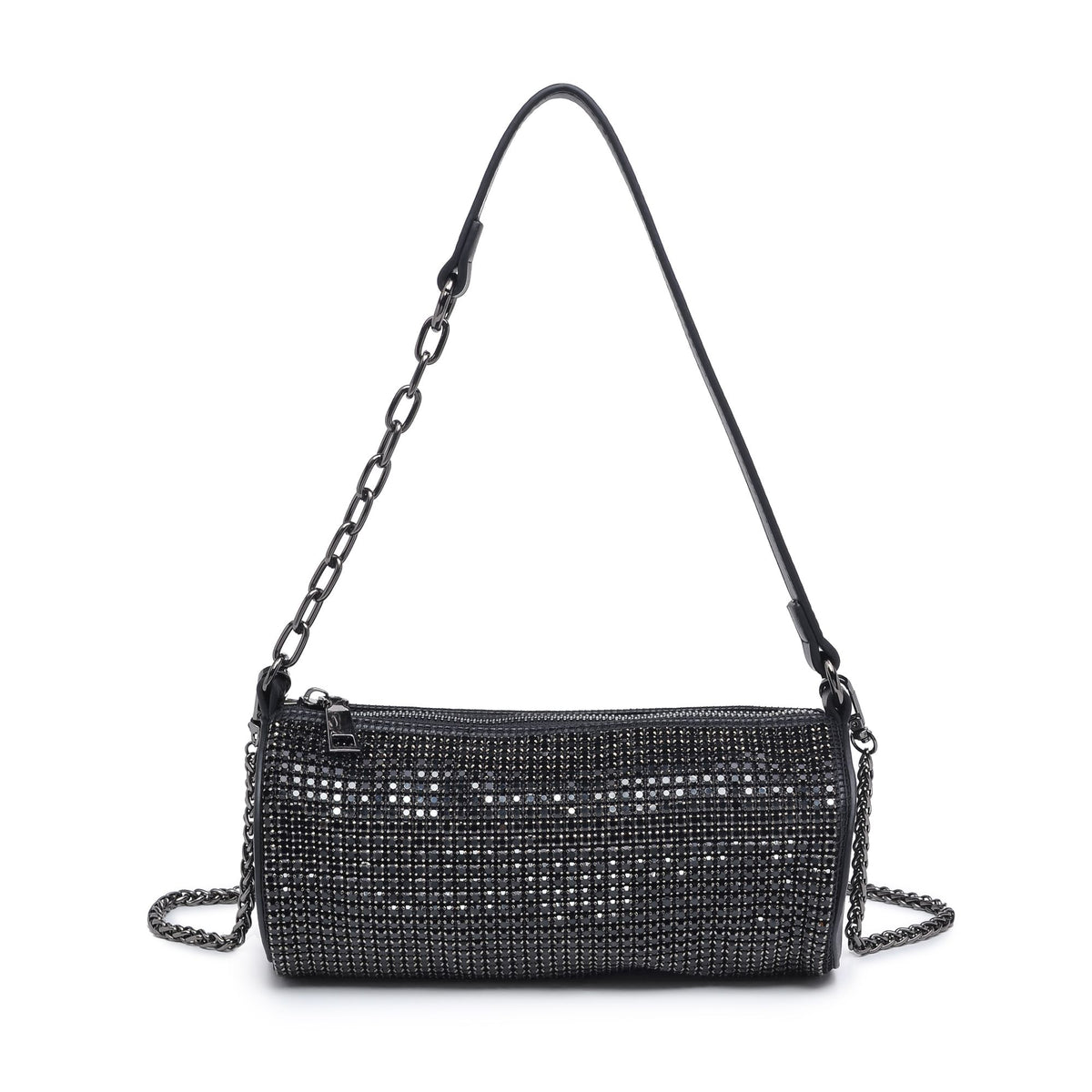 Product Image of Urban Expressions Britney Evening Bag 818209012669 View 5 | Black