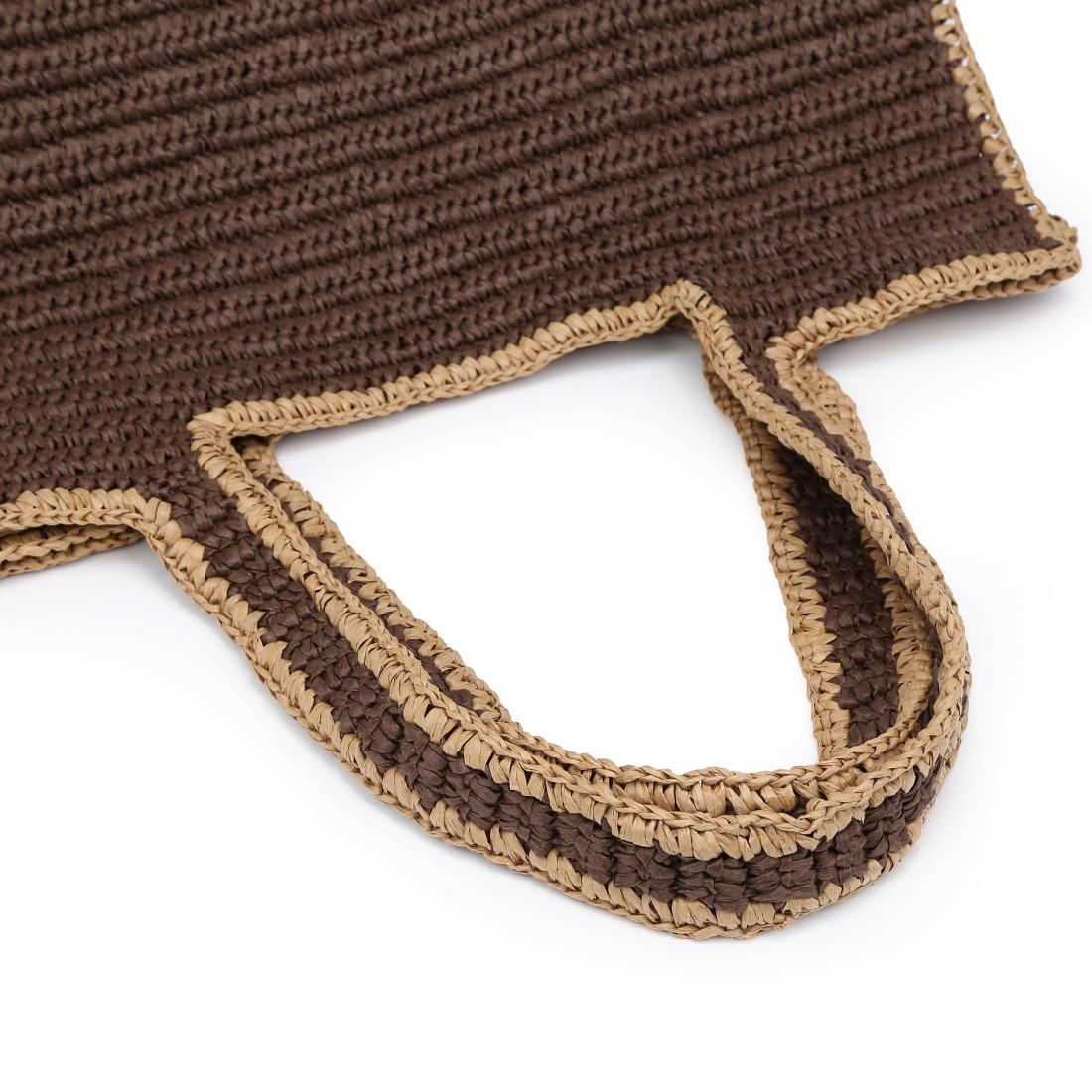 Urban Expressions Enid Tote 840504211461 View 8 | Chocolate