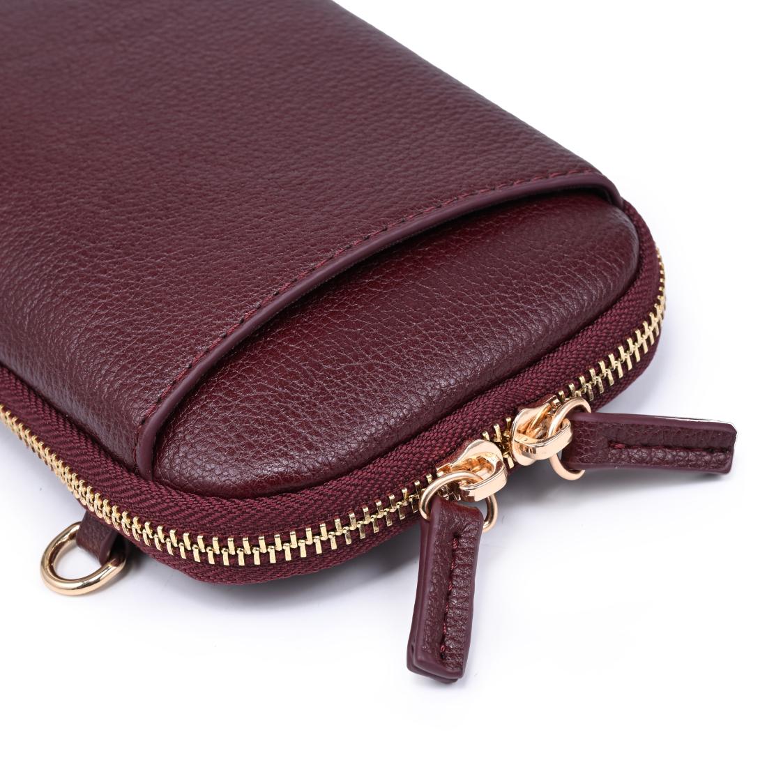 Urban Expressions Karen Cell Phone Crossbody 840504212789 View 8 | Burgundy