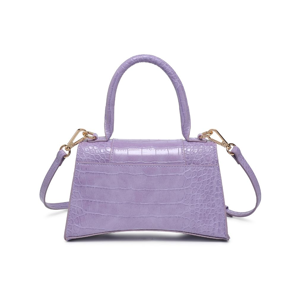 Product Image of Urban Expressions Lucas - Croco Crossbody 818209018401 View 7 | Lavender