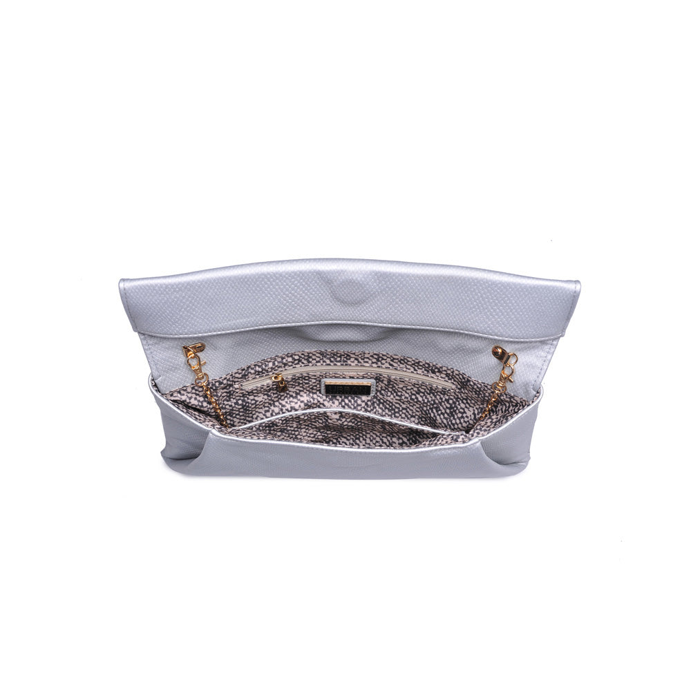 Product Image of Urban Expressions Emilia Clutch 840611159007 View 4 | Silver