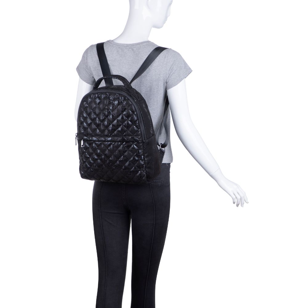 Product Image of Urban Expressions Sasha Backpack 840611175700 View 5 | Black
