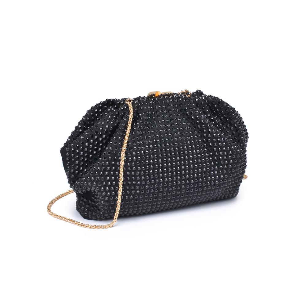 Woman wearing Black Urban Expressions Arielle Evening Bag 840611132727 View 6 | Black