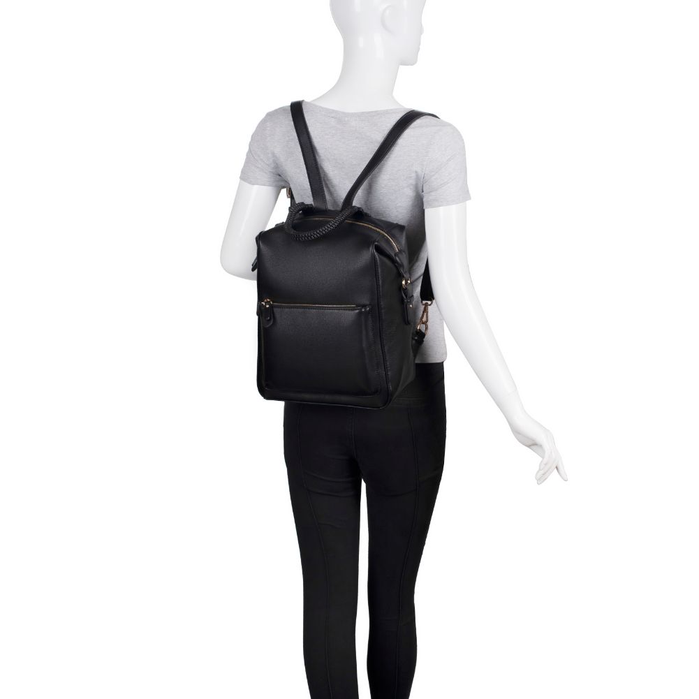 Product Image of Urban Expressions Robyn Backpack 840611174451 View 5 | Black