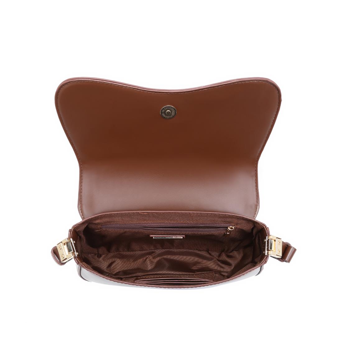 Woman wearing Chocolate Urban Expressions Max Shoulder Bag 840504208423 View 9 | Chocolate