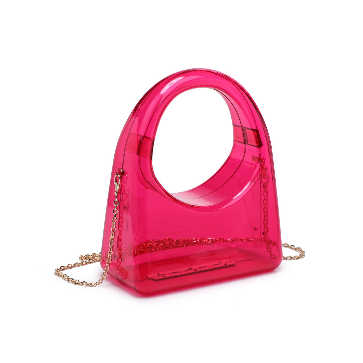 Woman wearing Magenta Urban Expressions Zoila Evening Bag 840611116901 View 6 | Magenta
