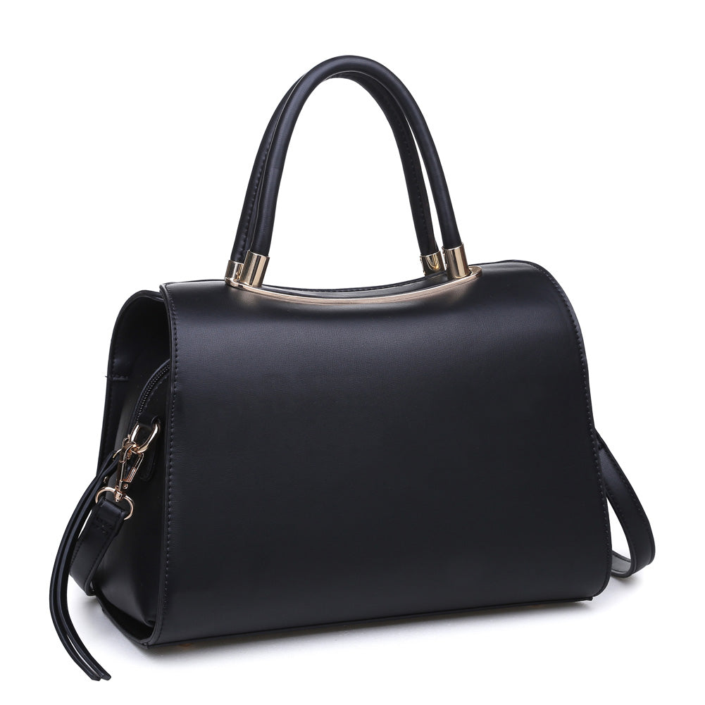 Woman wearing Black Urban Expressions Willa Satchel NA-840611149510 View 6 | Black