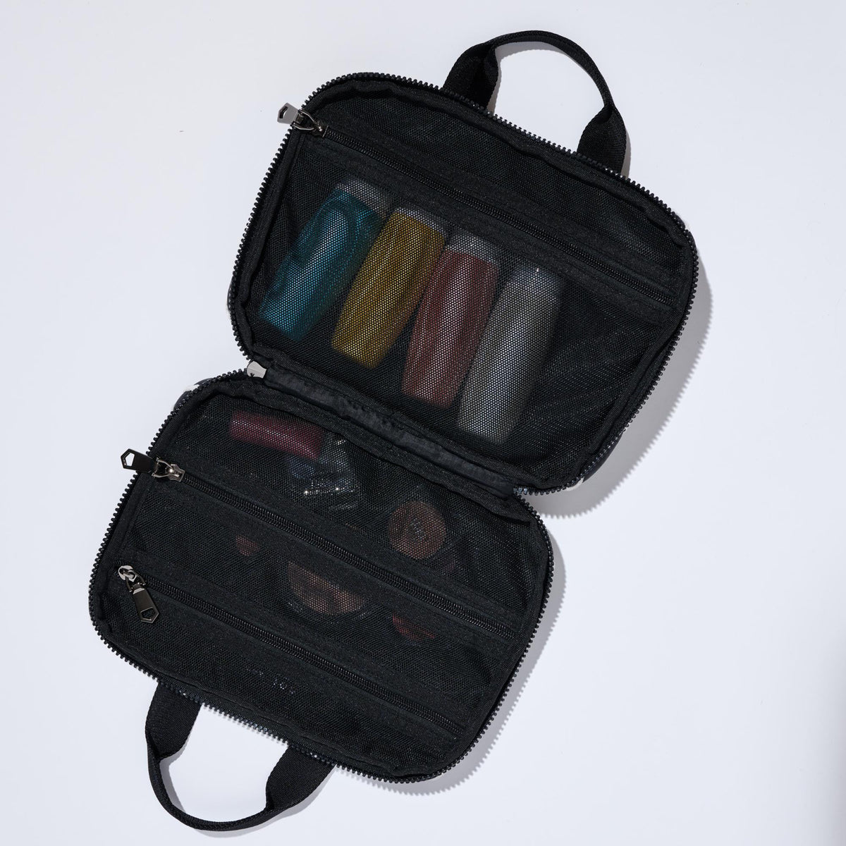 Woman wearing Black Urban Essentials Maelis Travel Organizer 818209013253 View 2 | Black