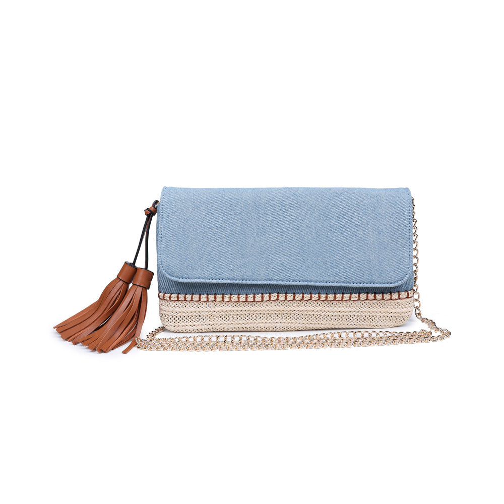 Product Image of Urban Expressions Kauai Clutch NA-840611141262 View 1 | Indigo