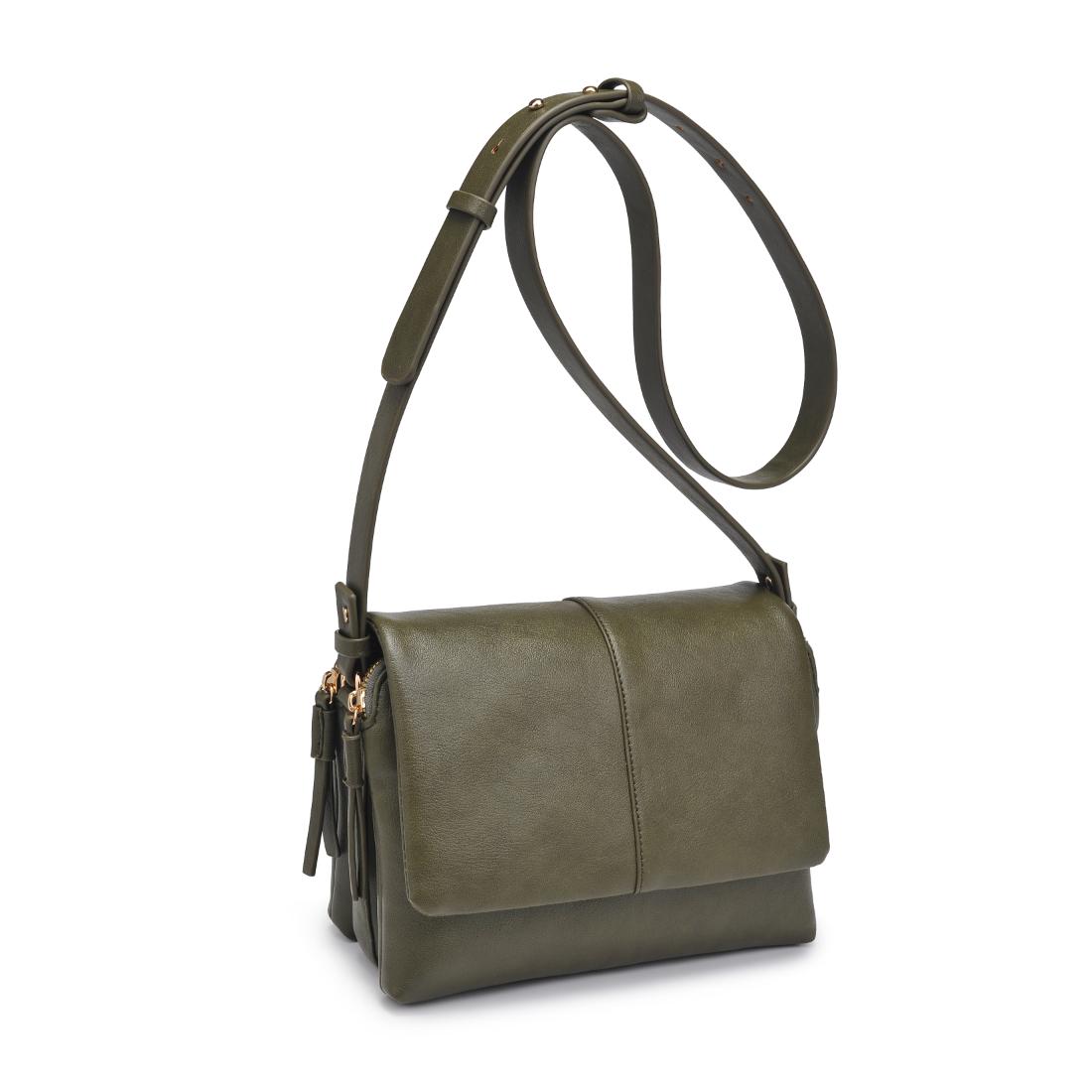 Urban Expressions Avonlea Luxe Crossbody 840504217364 View 2 | Olive