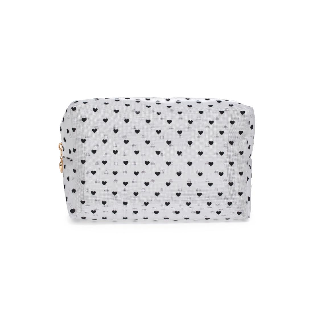 Urban Essentials See Through You Cosmetic & Travel Organizer Pouch 840611197054 View 5 | White