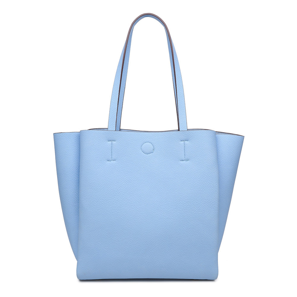 Product Image of Urban Expressions Davina Tote 840611152374 View 1 | Light Blue