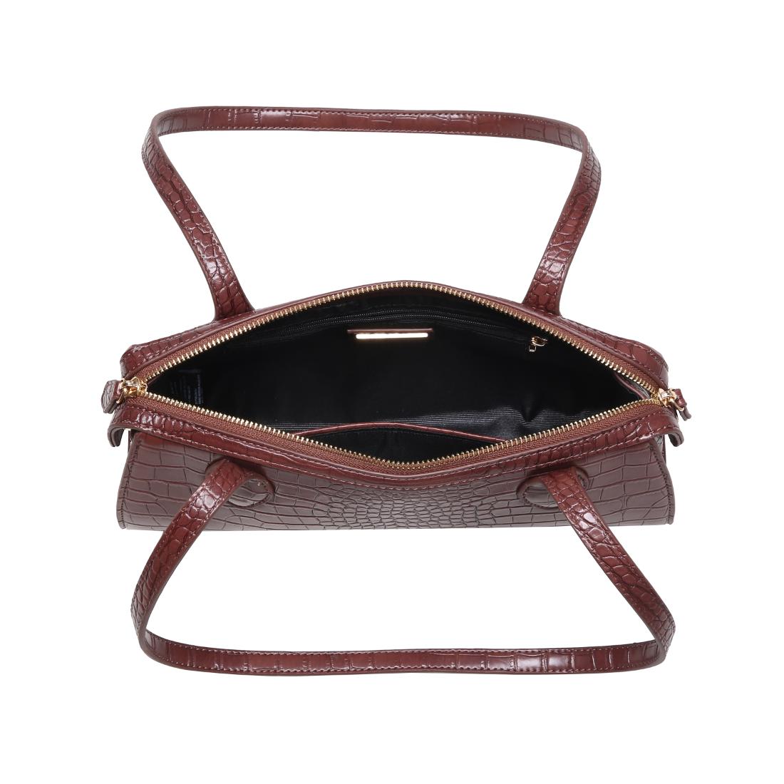 Product Image of Urban Expressions Nessa Shoulder Bag 840611199737 View 8 | Chocolate