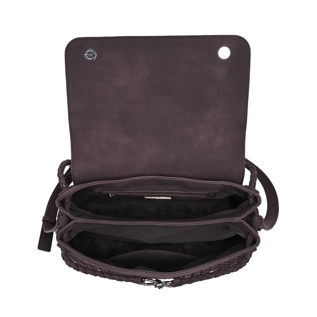 Urban Expressions Serenee Satchel 840504214868 View 4 | Chocolate